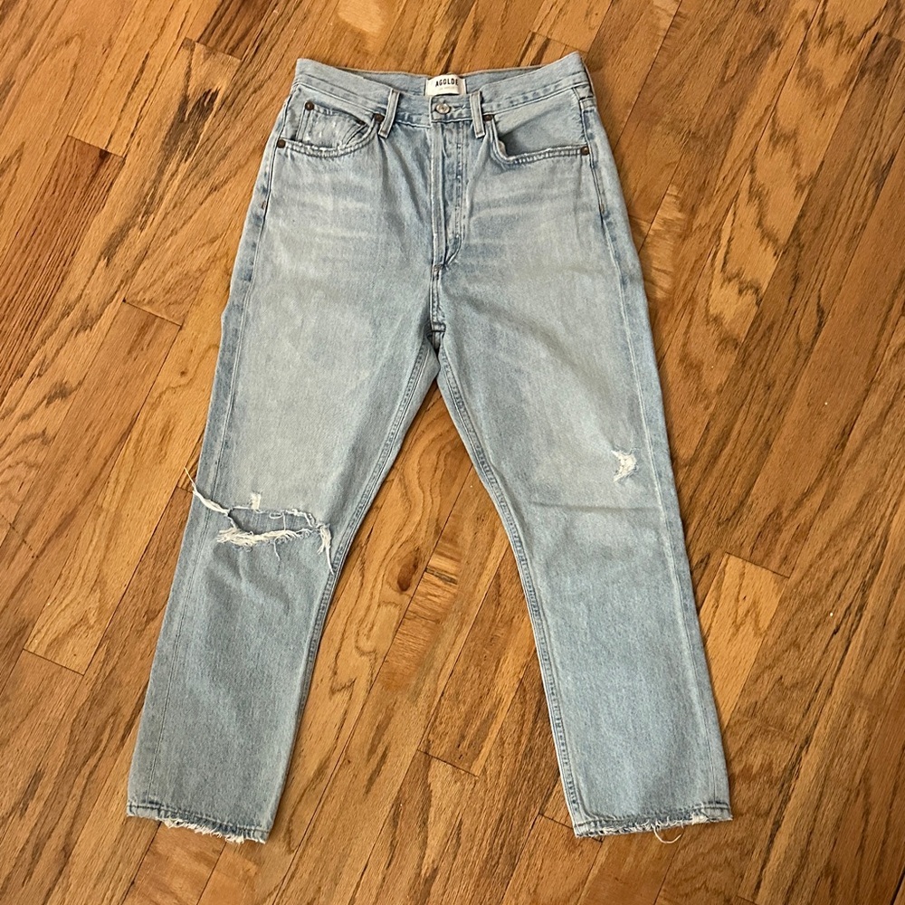 Agolde Light Blue Denim Jeans